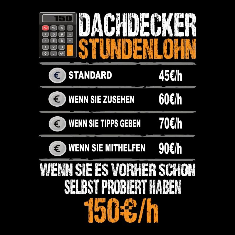 Dachdecker Stundenlohn