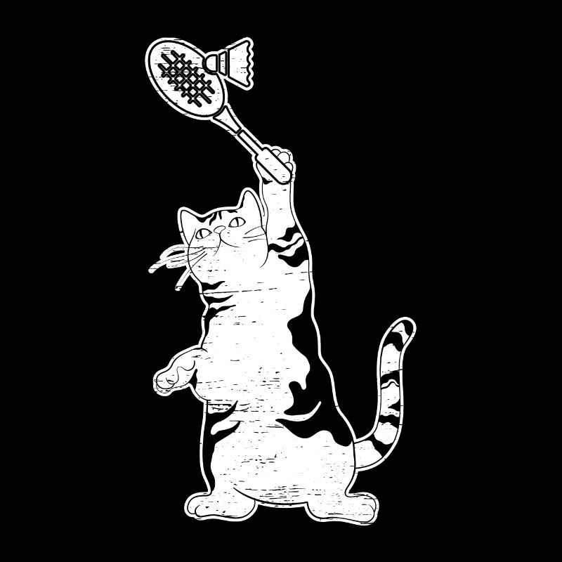 Badminton Badminton Katze