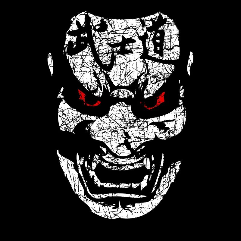 Kabuki Samurai Japanese Martial Arts Mask