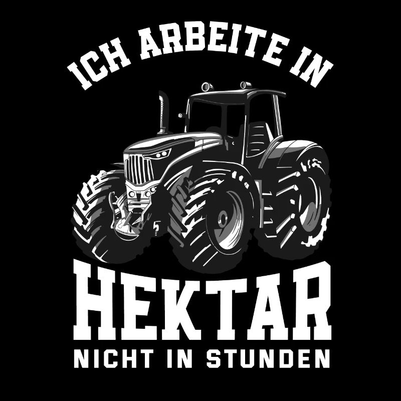 Traktor Acker Hektar Farmer Geschenk