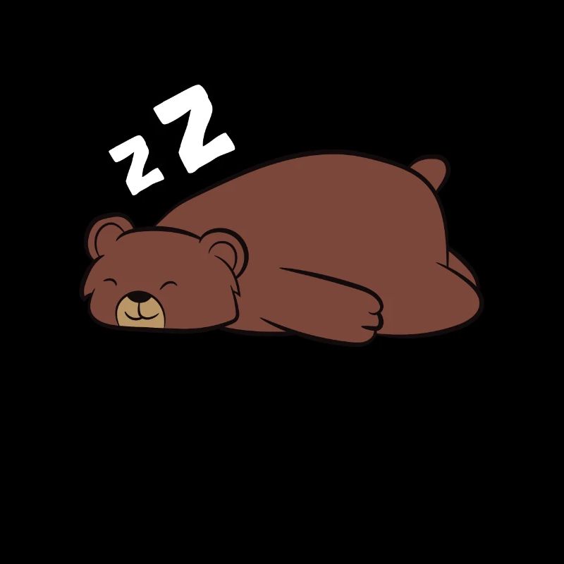 Tired Bear Pajama Love Bears