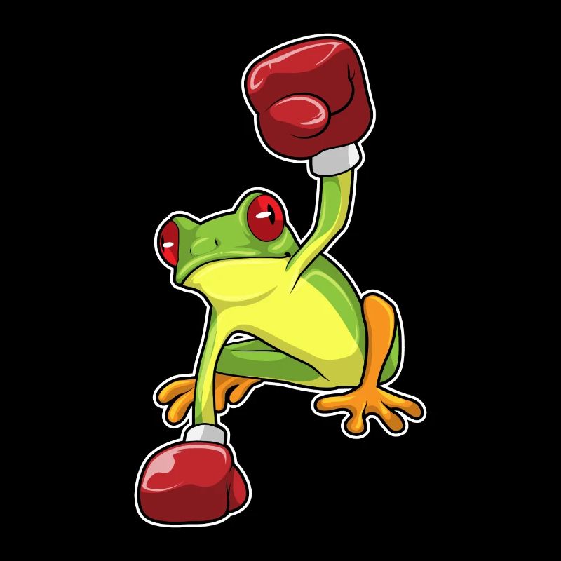 Boxer Grenouille Boxe Gants de Boxe Boxe