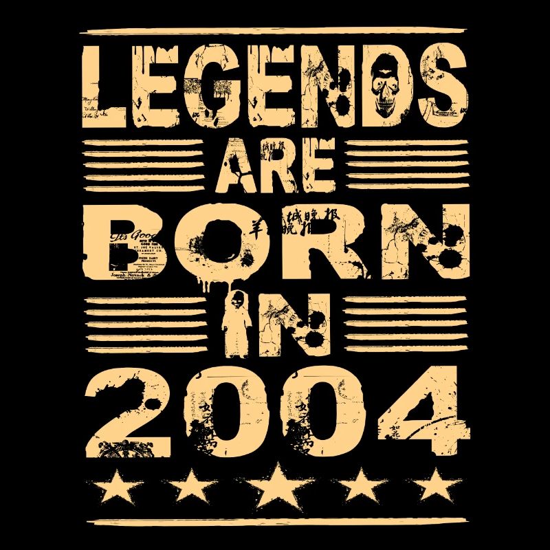 Legenden werden 2004 geboren