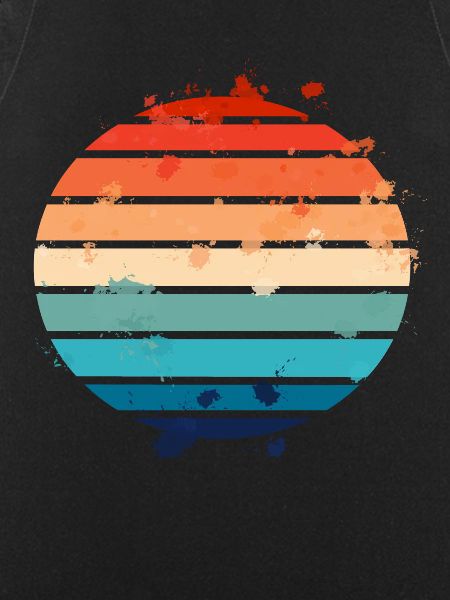 Splatter Retro Sunset
