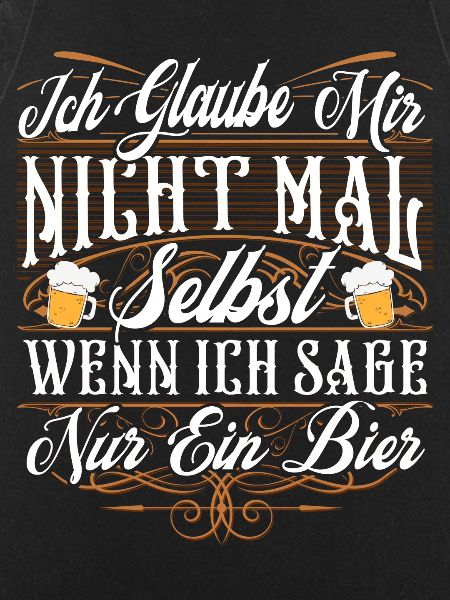 Lustiger Bier Spruch