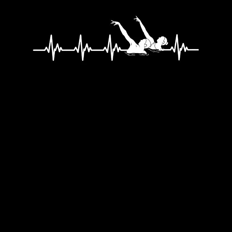 Rythme cardiaque synchronisé de natation