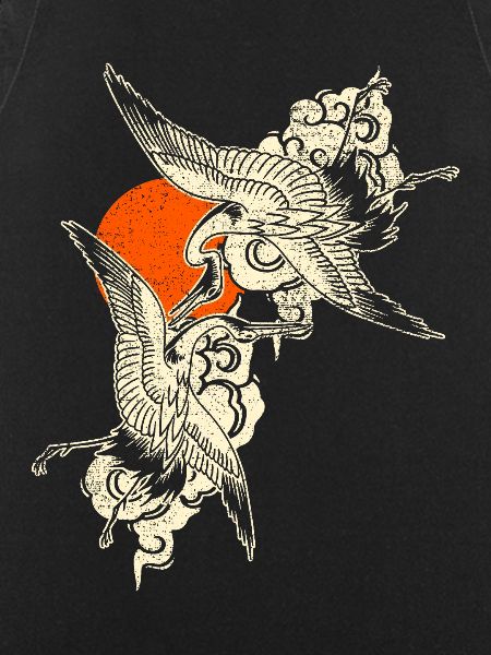 Cranes - Japanese Art