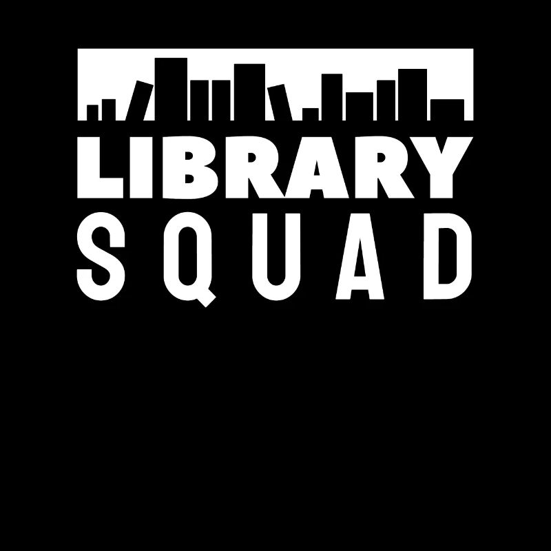 Bookworm Library Squad Bibliothécaire sur le thème