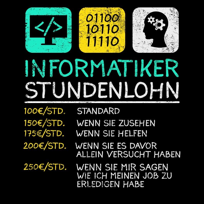 Informatiker Stundenlohn