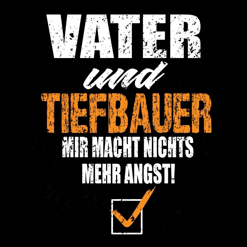 Vater und Tiefbauer
