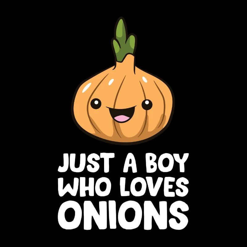 Juste un garçon qui aime les oignons