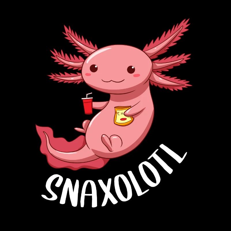Snaxolotl Snacks Axolotl