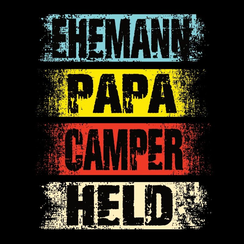 Ehemann Papa Camper Held