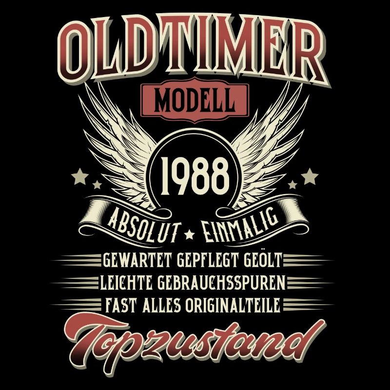 1988 Geboren Geburtstag Oldtimer