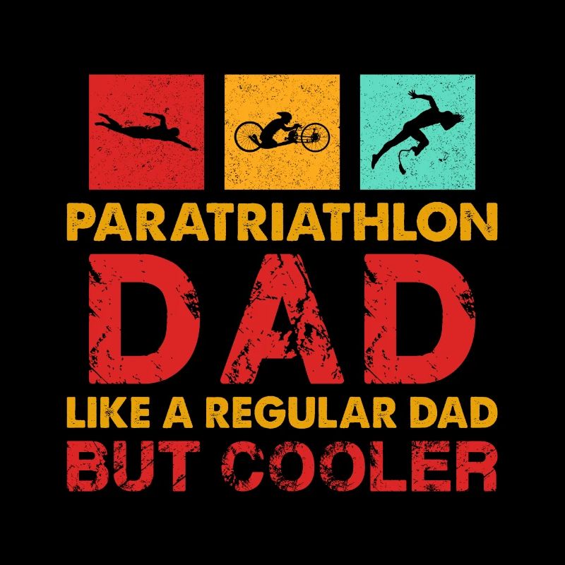 Paratriathlon Father Athletes with disabilities
