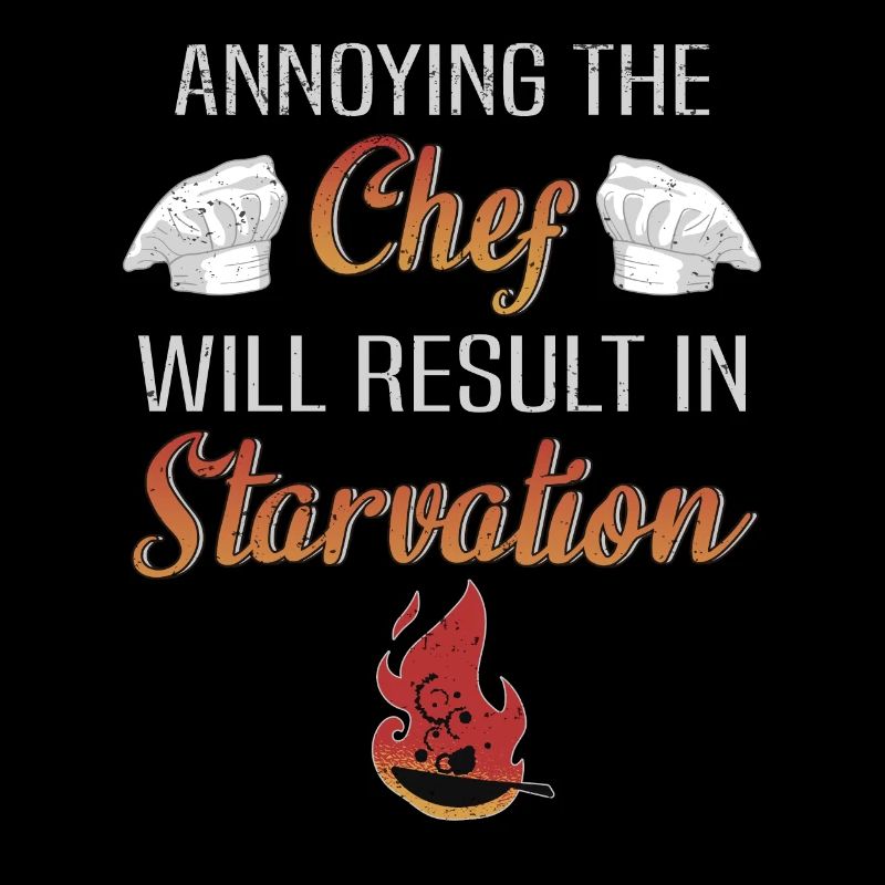 Chef restaurant funny saying kitchen chef