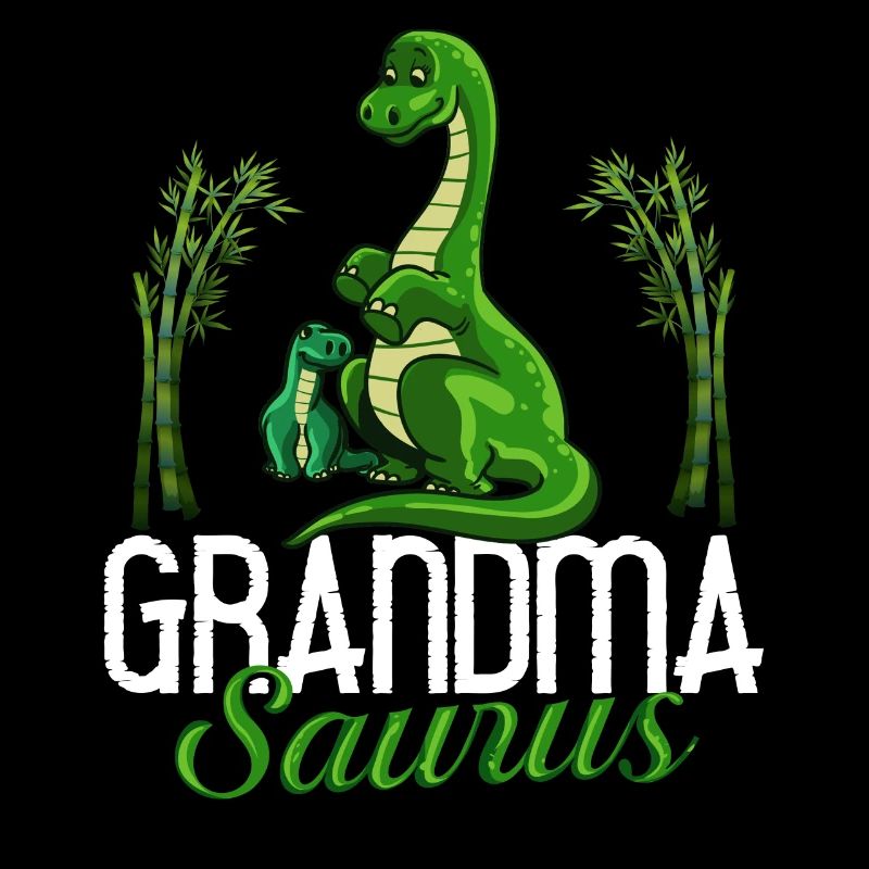 Dinosaur Grandma Saurus Omasaurus Grandmother