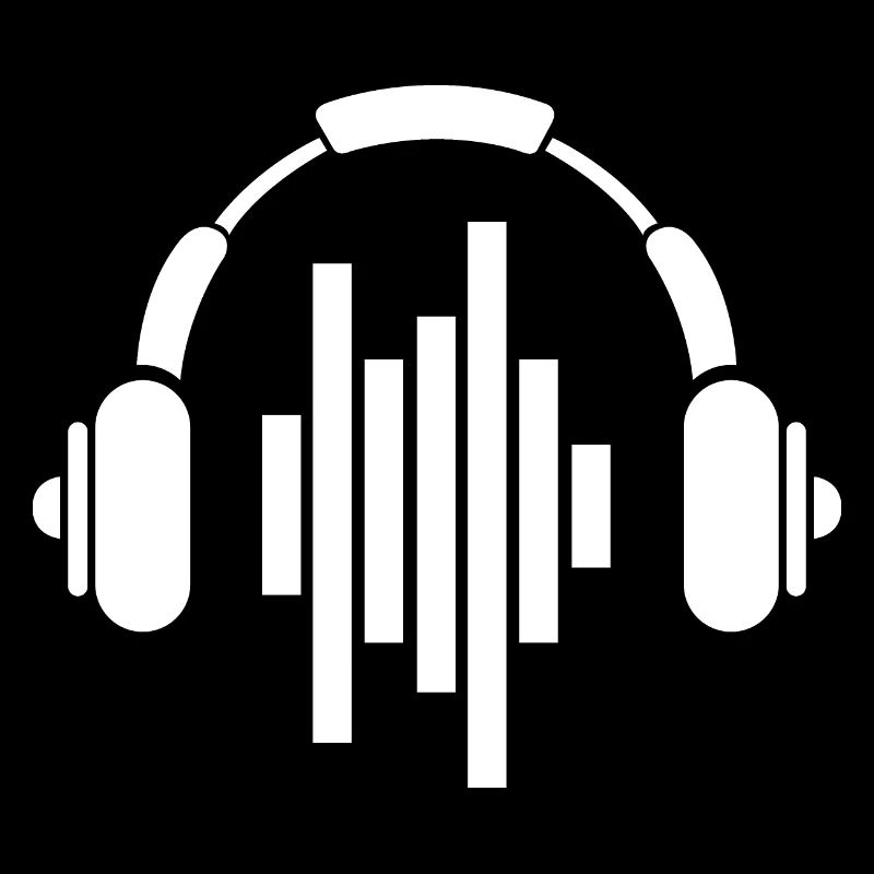 Kopfhörer Symbol Musik Töne beats Dj techno dnb