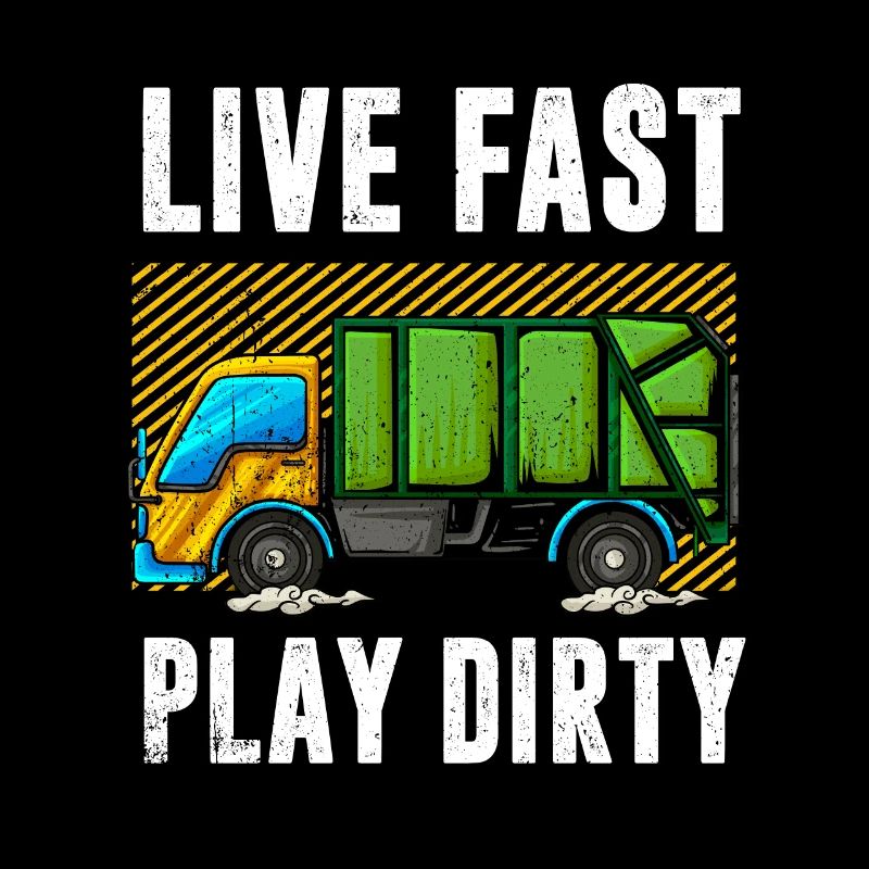 Müllmann Geschenk Müll Müllabfuhr Abfall Beruf