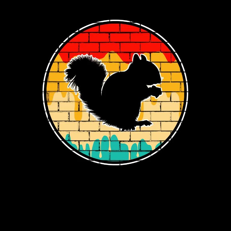 Écureuil Rétro