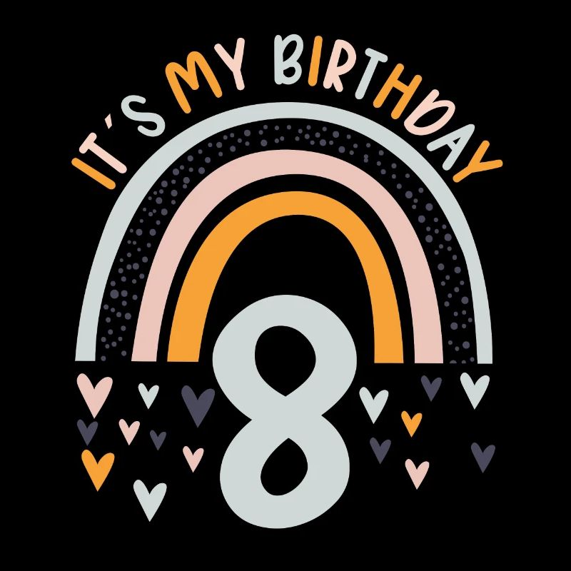 8 ans Rainbow Rainbow 8ème anniversaire