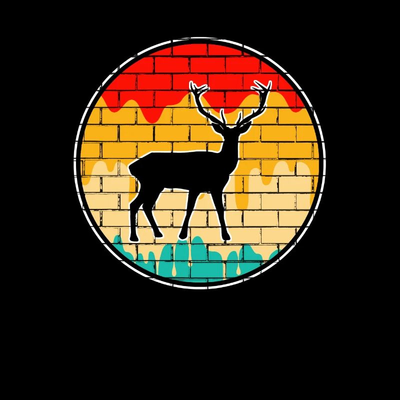 Cerf Rétro