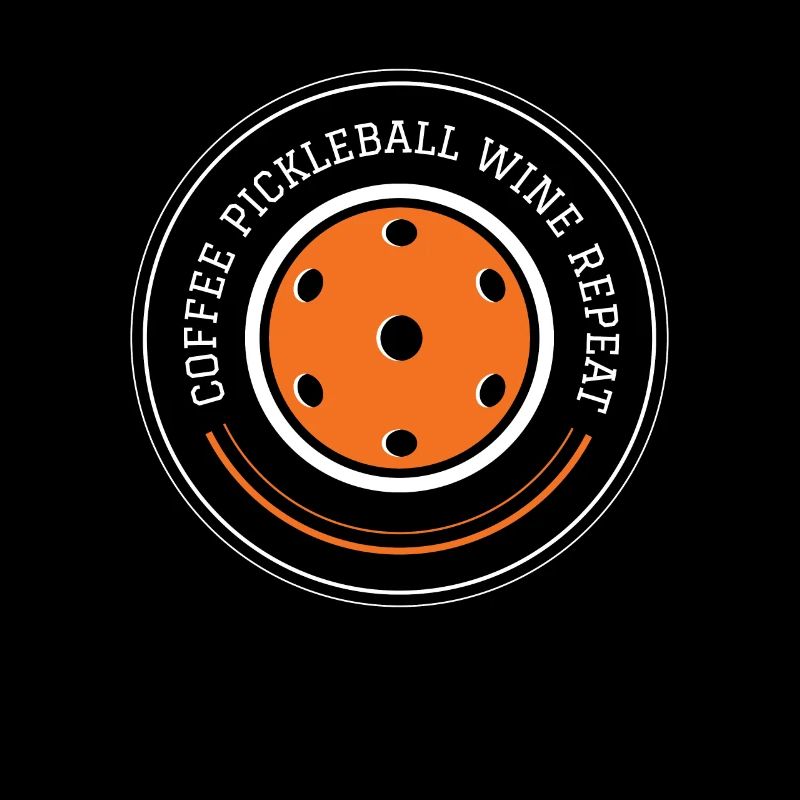Café Pickleball Vin Répéter