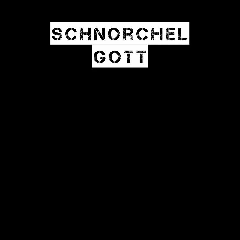 Tauchen - Schnorchel Gott