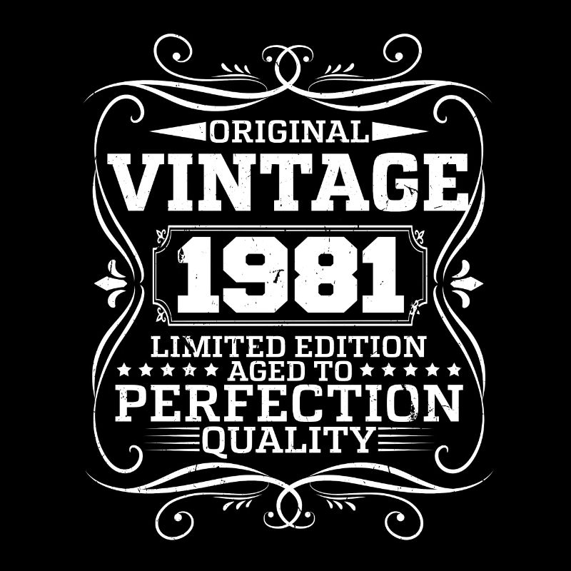 Vintage 1981 Original Limited Edition