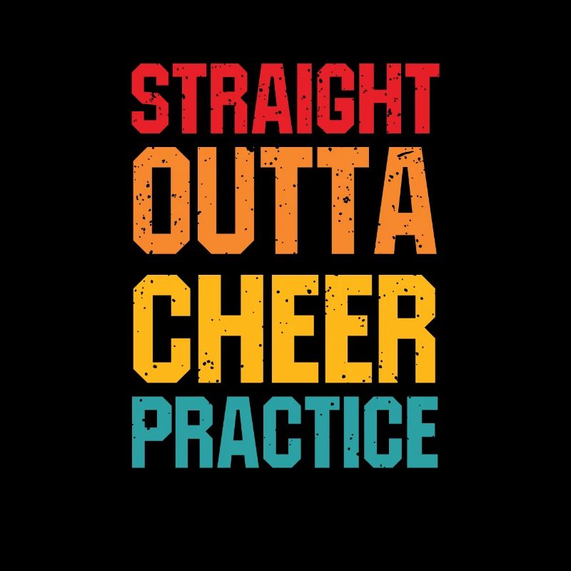 Straight Outta Cheer Practice