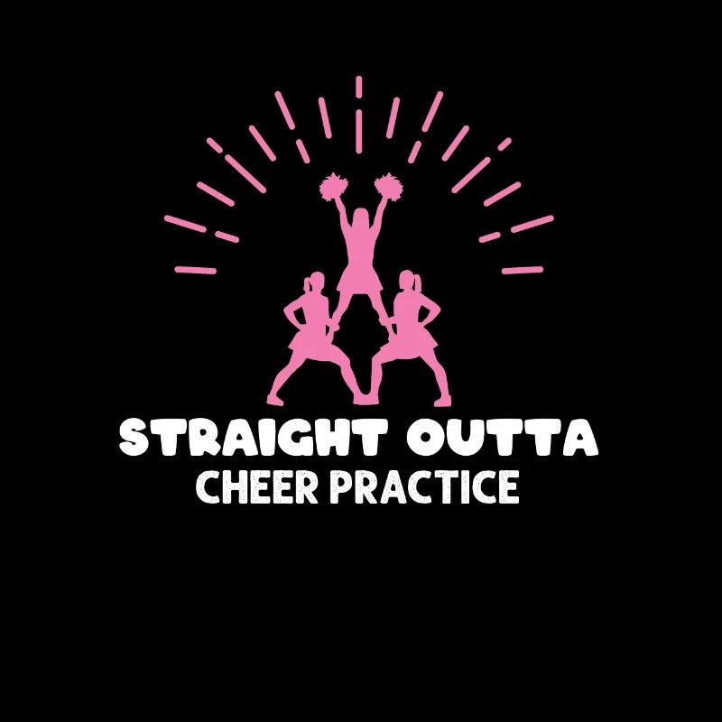 Straight Outta Cheer Practice