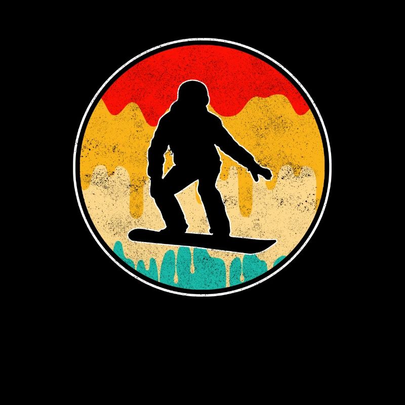 Snowboard rétro