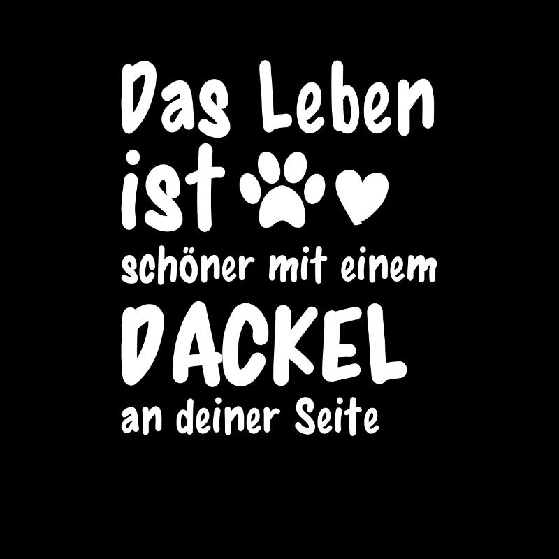 Dackel machen das Leben schöner