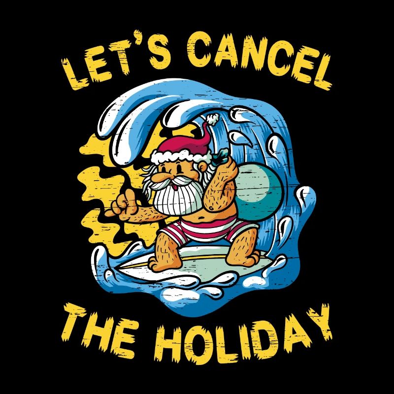 Vacances de surf au Père Noël