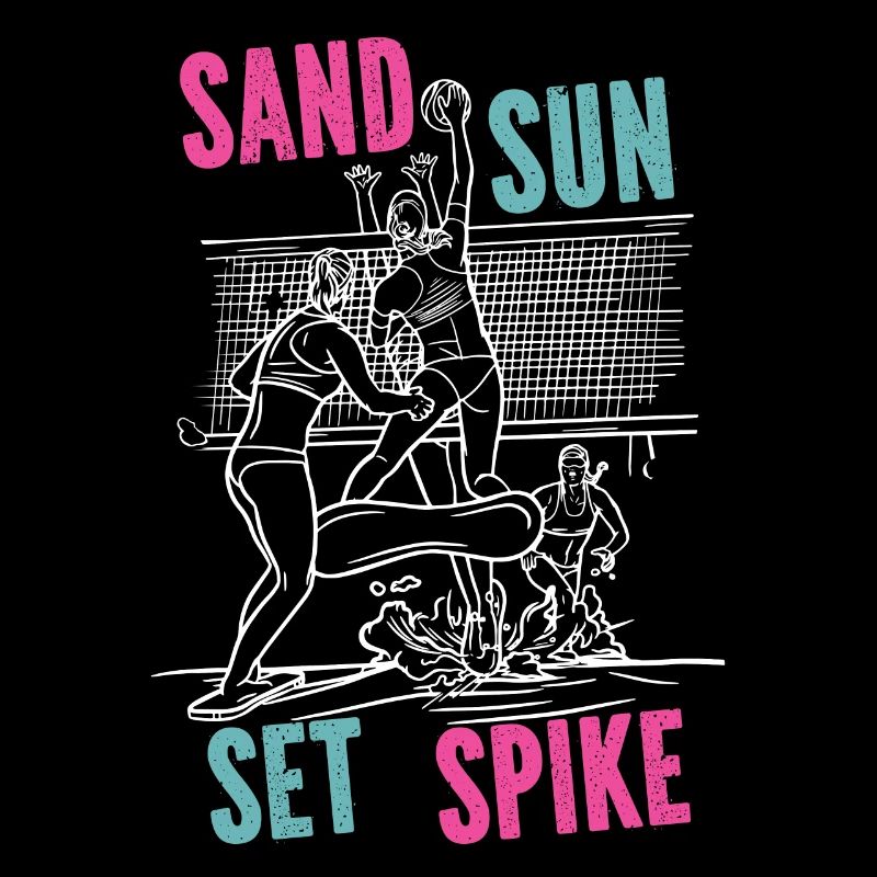 Volleyball Player Team Sand Sun
