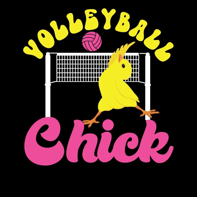 Volleyball Player Team Chicken