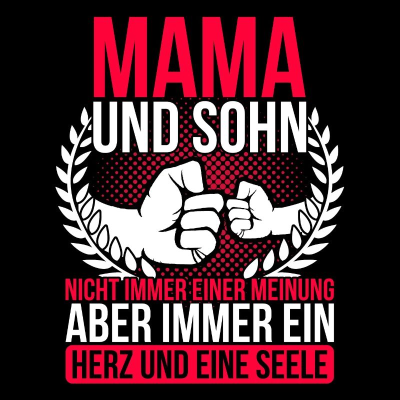 Mama und Sohn Geschenk Mutter