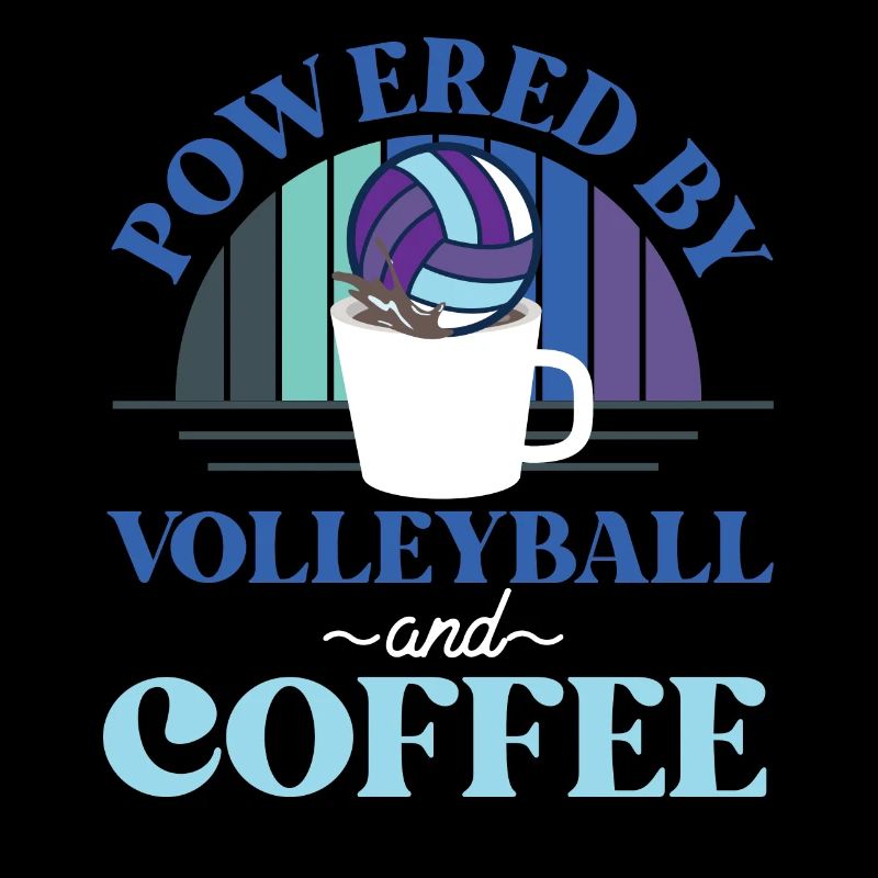 Volleyball Player Team Coffee