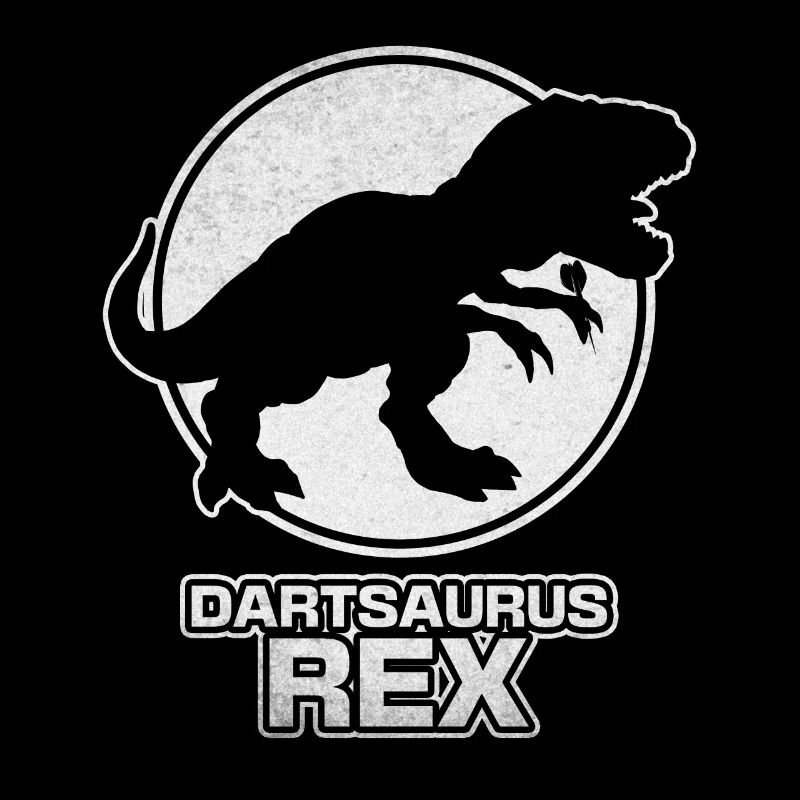 Dartsaurus Rex Joueur de fléchettes Dinosaure Fléchettes