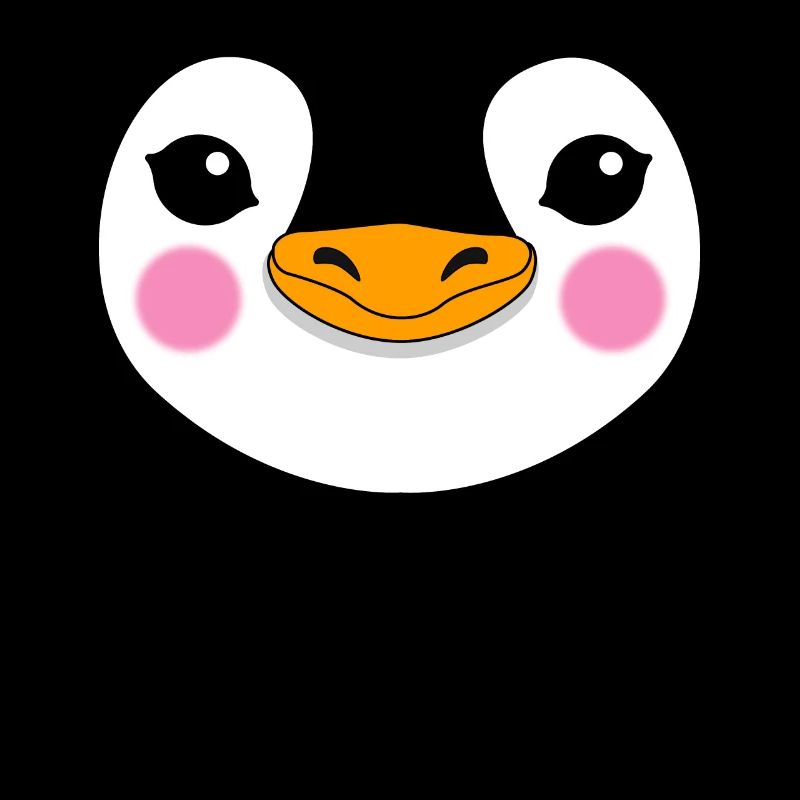 Pinguin Gesicht Seevogel Meeresvogel Geschenk