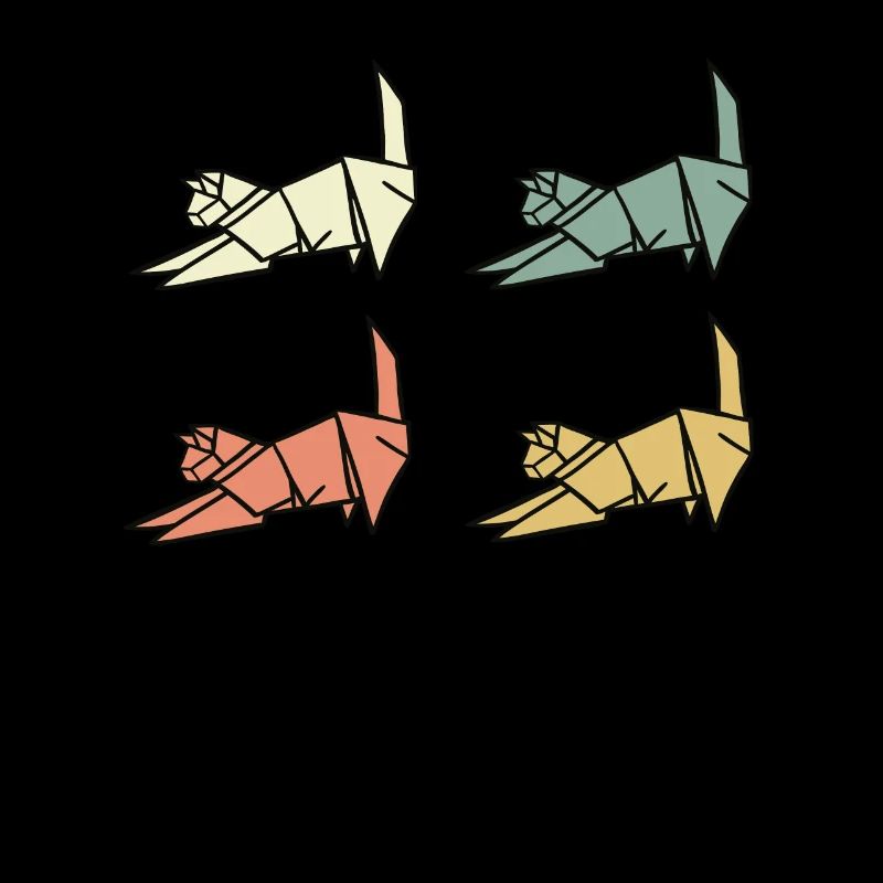 Chats Origami