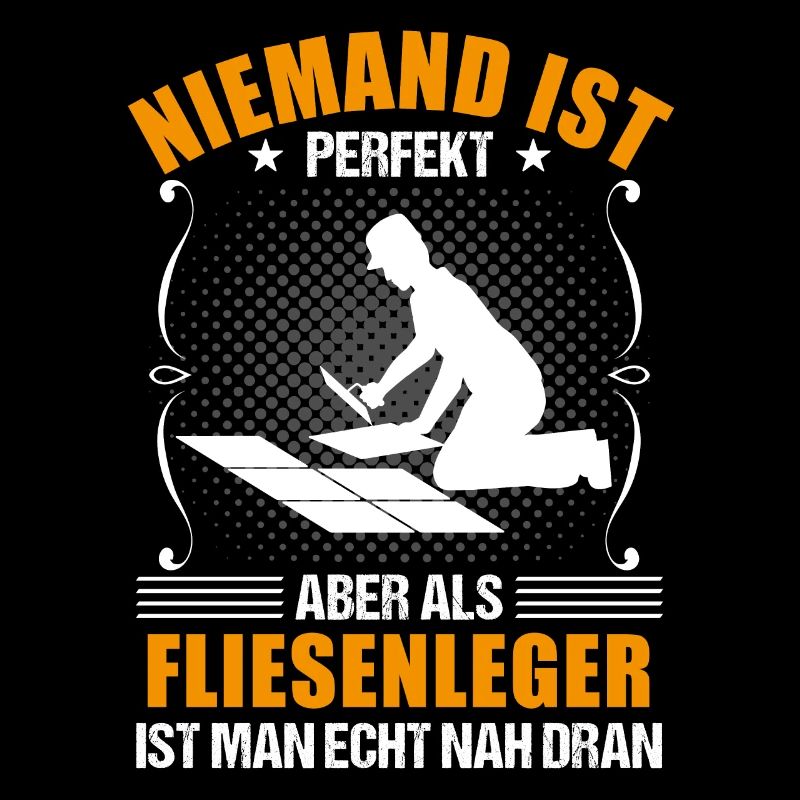 Fliesenleger Lustiger Spruch Handwerker Geschenk