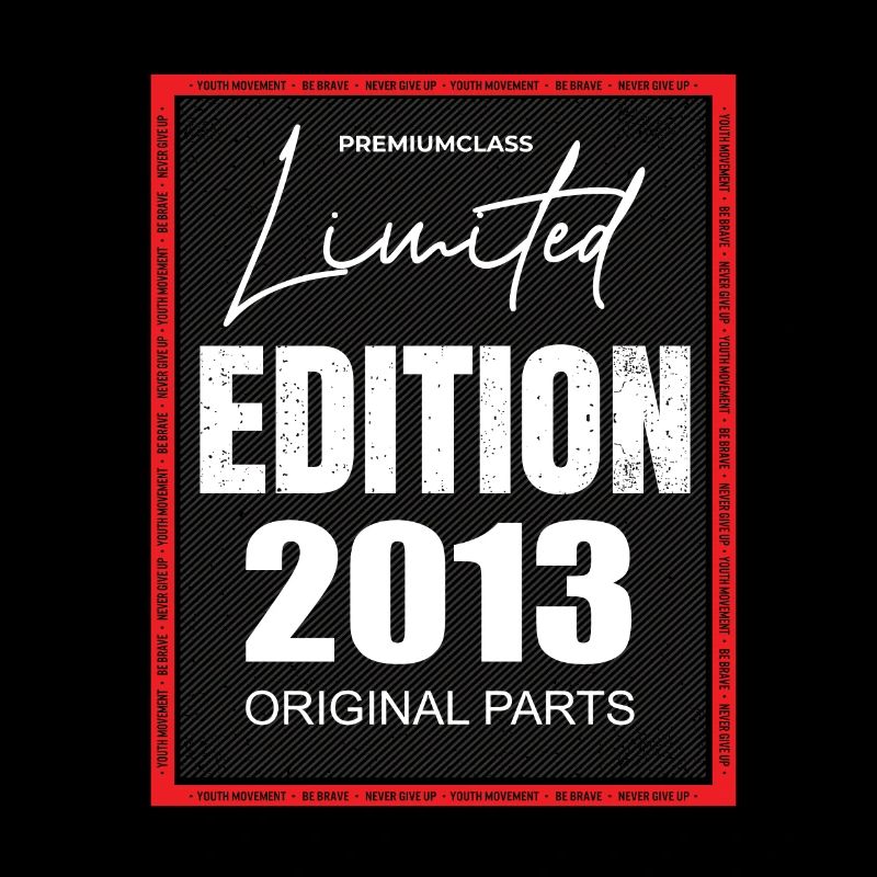 Édition limitée 2013