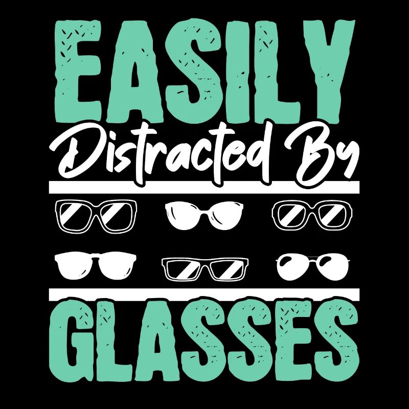Facilement distrait par les lunettes Optométriste Opt