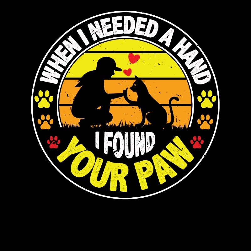 When I needed a hand I found your paw
