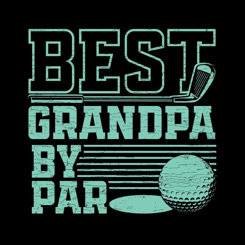 Großvater Golfer Opa Golf