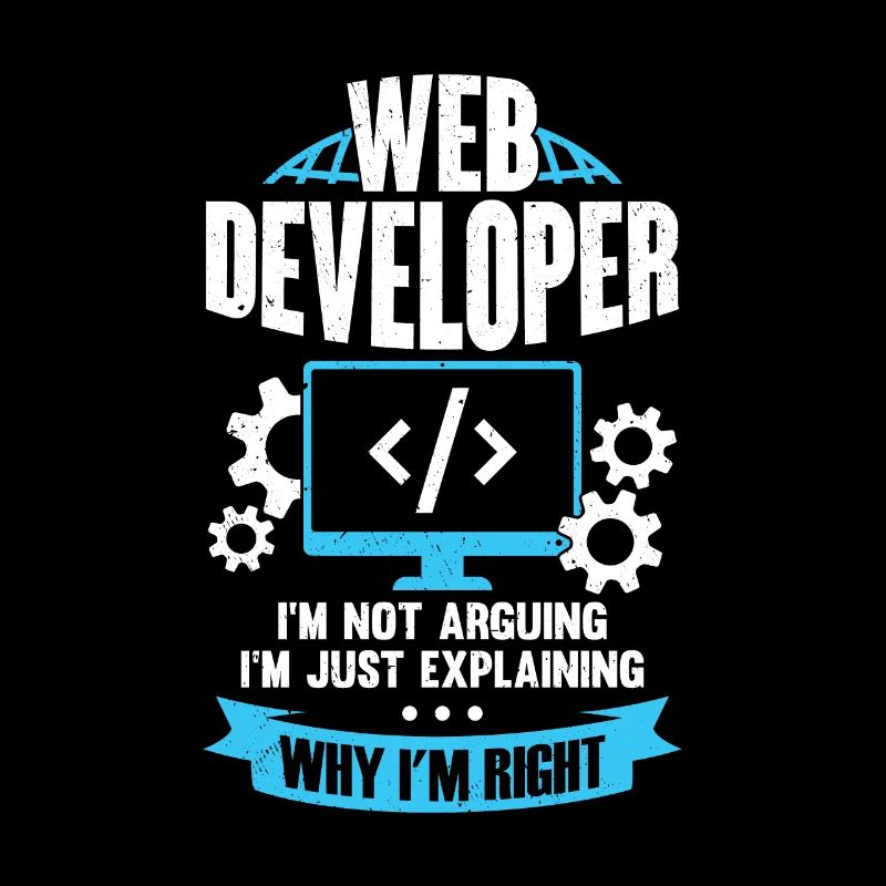 Drôle de web design Profession Web Designer Cadeau