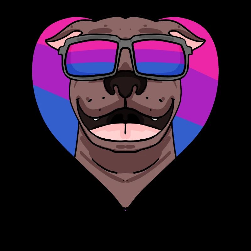 Bisexual Pit Bull Terrier Dog Gift