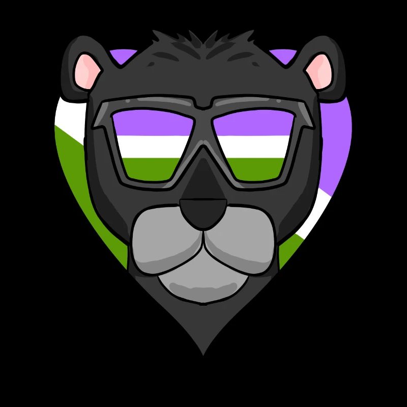 Panthère noire Genderqueer