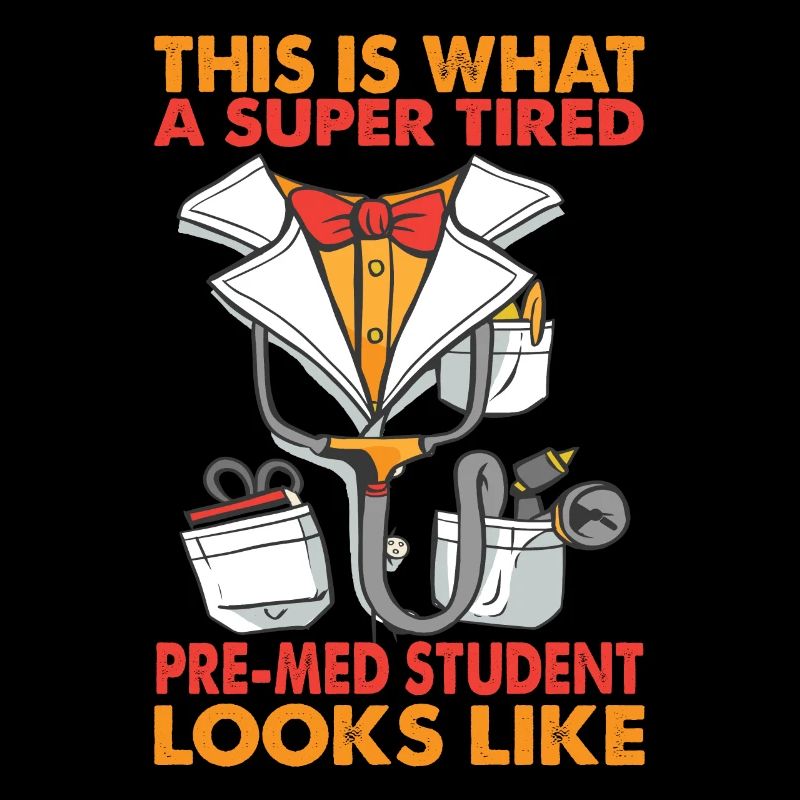 This Is What A Super Tired Pre-Med Student - Funny